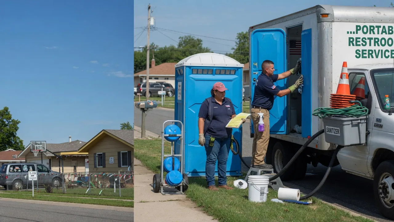 Portable Toilet Rental in Olivet, MI near me